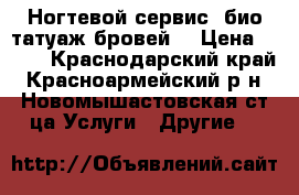Ногтевой сервис, био-татуаж бровей. › Цена ­ 200 - Краснодарский край, Красноармейский р-н, Новомышастовская ст-ца Услуги » Другие   